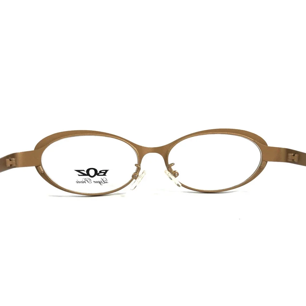 BOZ Eyeglasses Frames ZENNI 0050 Matte Black Gold Strass Crystals 51-16-140